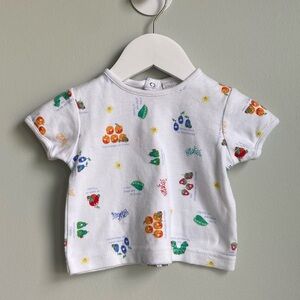 Vintage Carter’s 2002 Eric Carle The Very Hungry Caterpillar Baby Shirt 0-3M